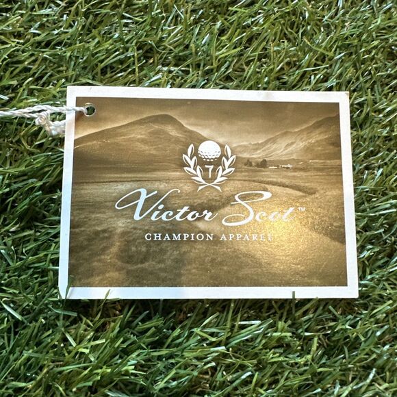 New Victor Scot Black Golf Shorts Men’s 38 Pleated Microfiber Golfsmith NWT - Picture 6 of 11